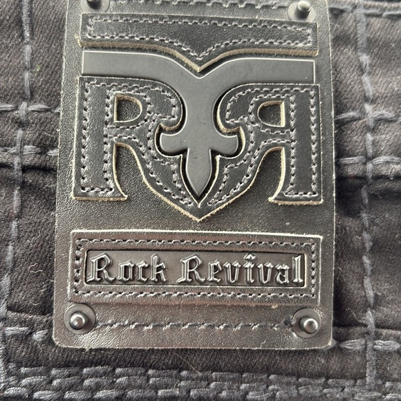 NWT Rock Revival Elios Men’s Black Shorts Size 42/ 14 1/2” inseam - Picture 5 of 9